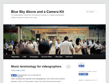 Tablet Screenshot of blueskyaboveandacamerakit.com